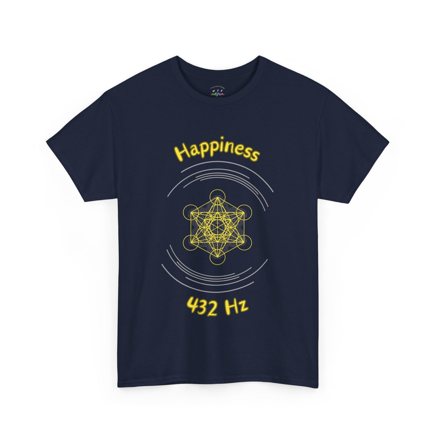 432 Hz Happiness (C1) T-Shirt (Original Series - Crystal)