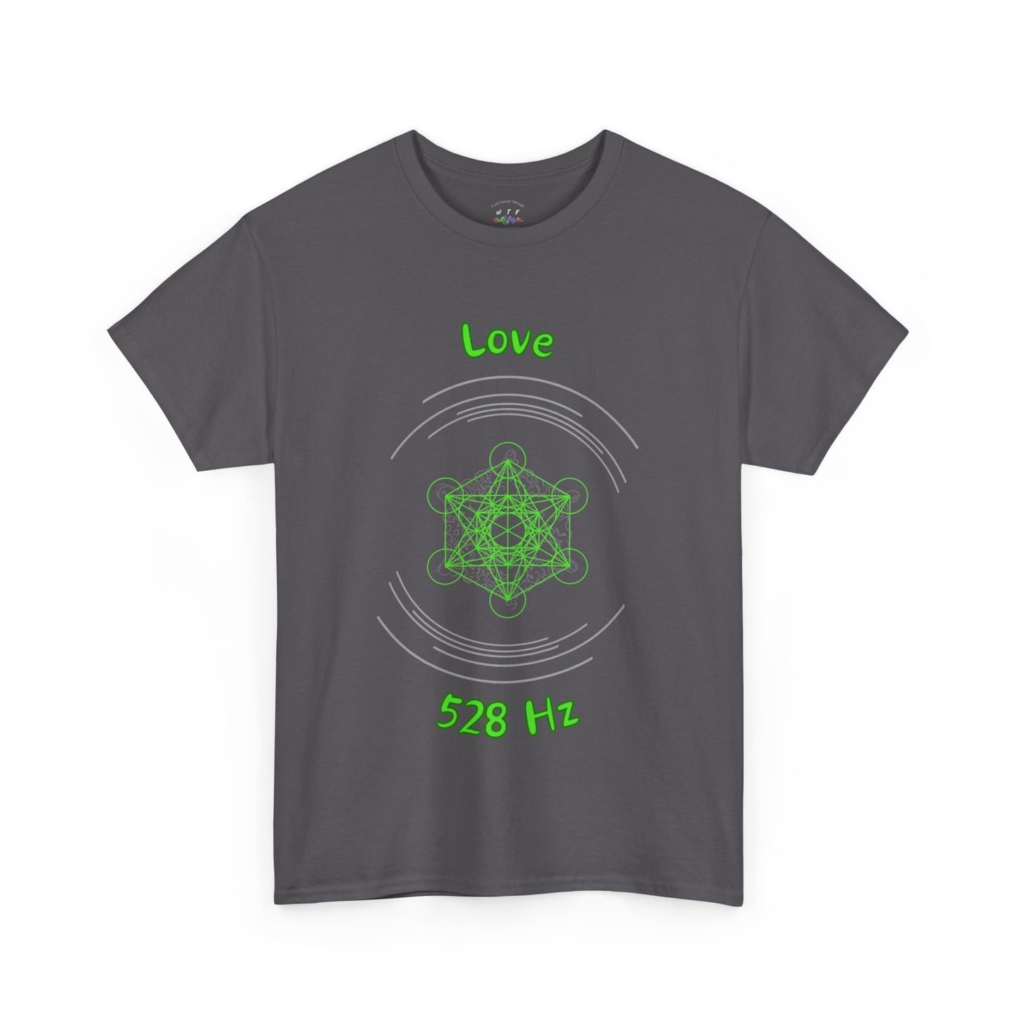 528 Hz Love (C1) T-Shirt (Original Series - Crystal)