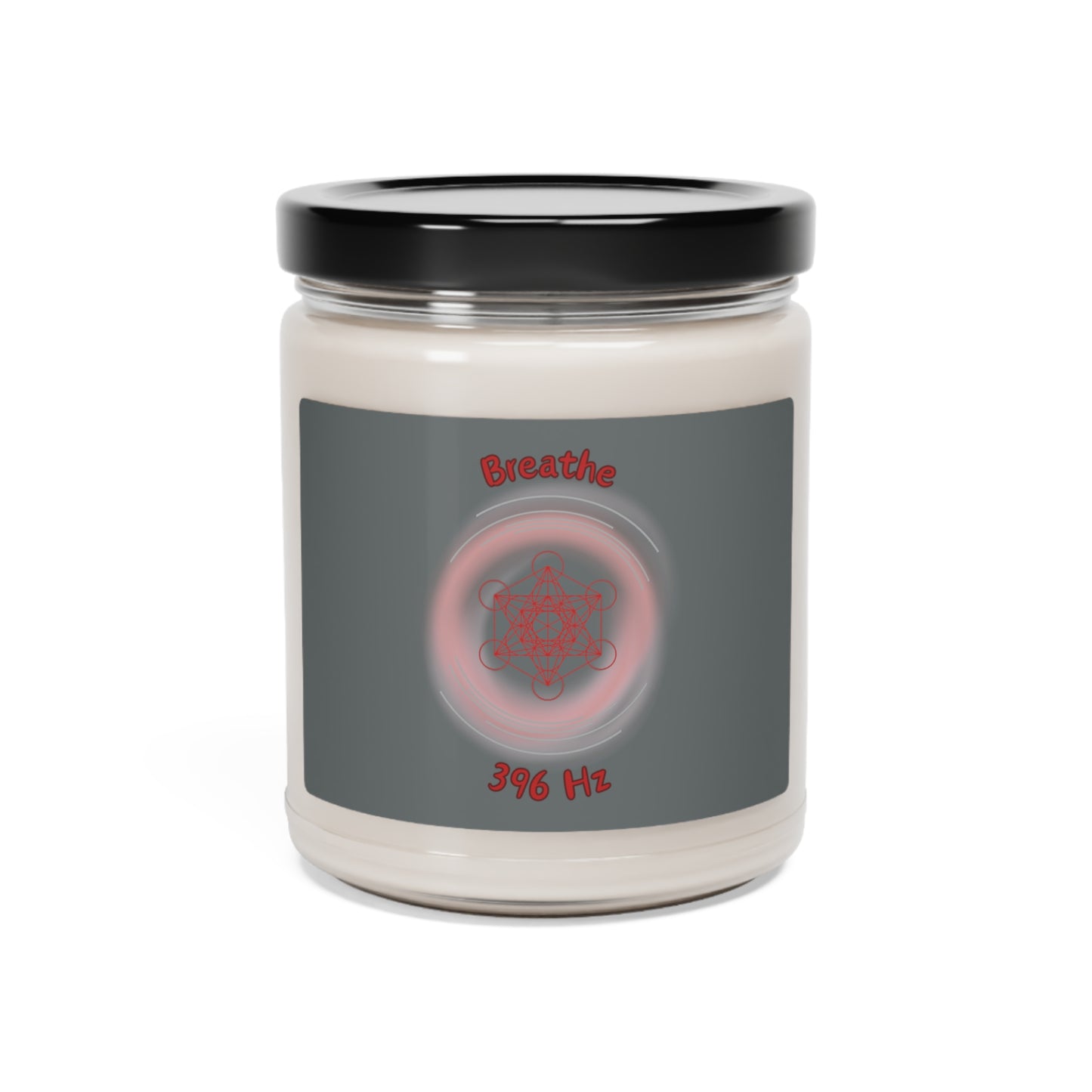 396 Hz Breathe (O1) Scented Soy Candle, 9oz