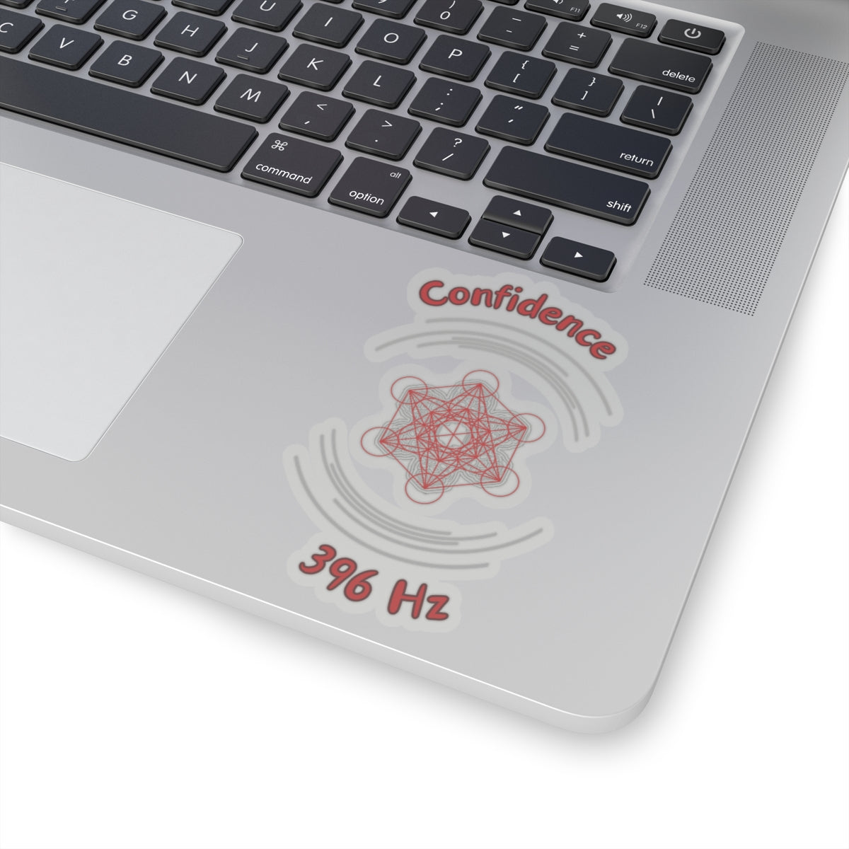 396 Hz Confidence (C1) Stickers (Original Series - Crystal)