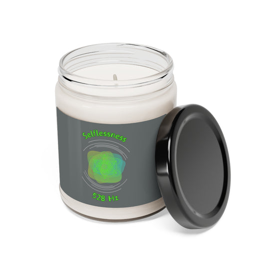 528 Hz Selflessness (O1) Scented Soy Candle, 9oz