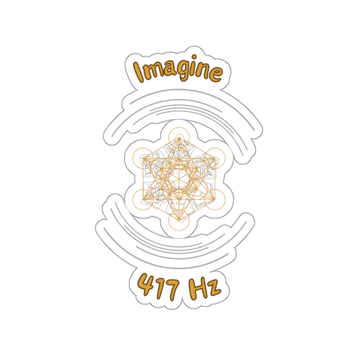 417 Hz Imagine (C1) Stickers (Original Series - Crystal)