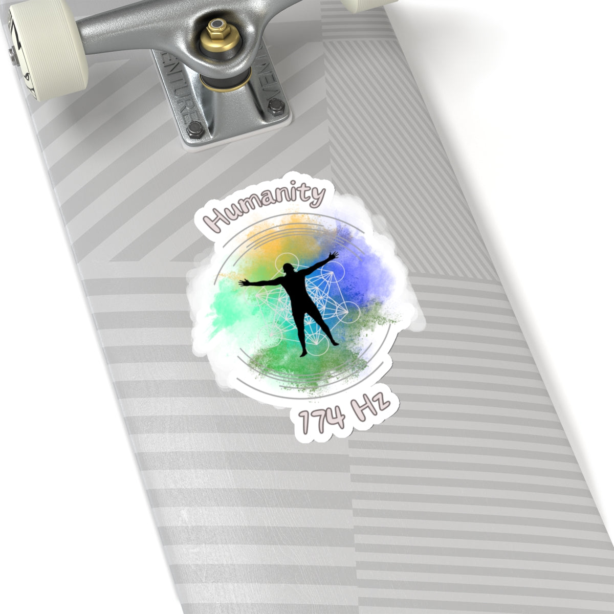 174 Hz Humanity (O2) Stickers