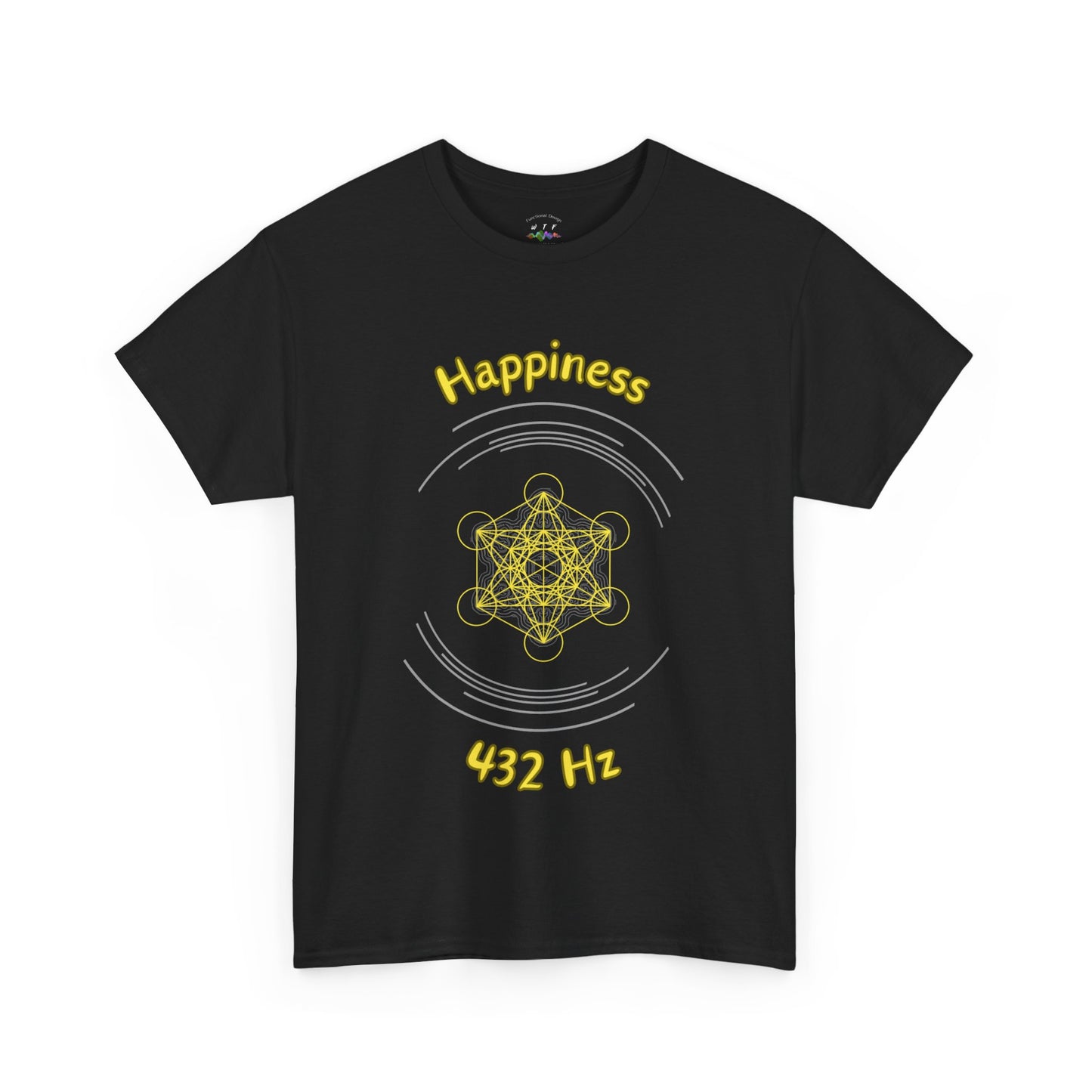 432 Hz Happiness (C1) T-Shirt (Original Series - Crystal)