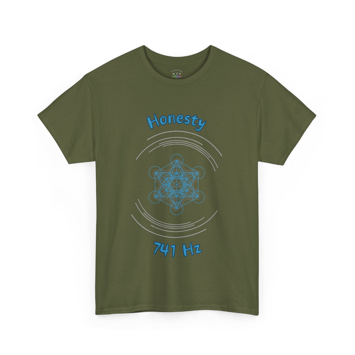 741 Hz Honesty (C1) T-Shirt (Original Series - Crystal)