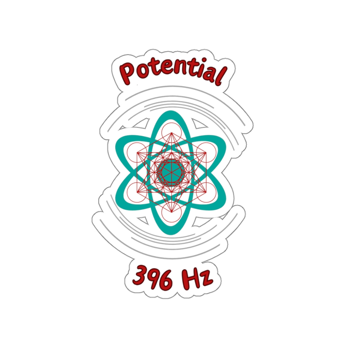 396 Hz Potential (O1) Stickers