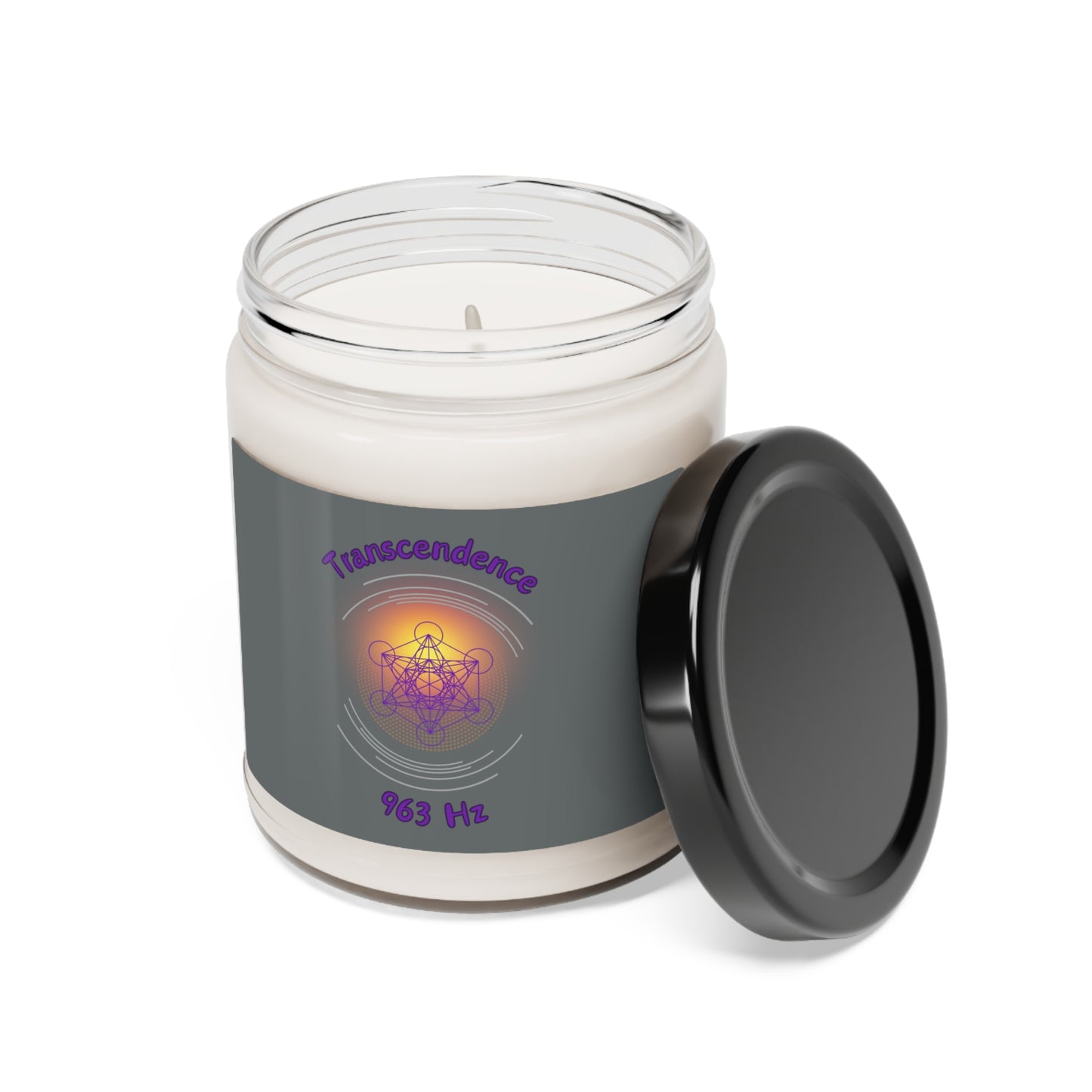 963 Hz Transcendence (O1) Scented Soy Candle, 9oz