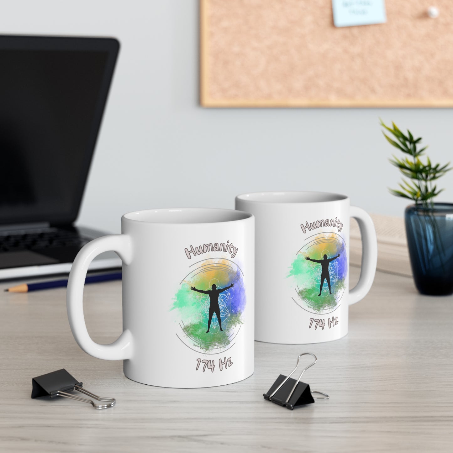 174 Hz Humanity (O2) Mug