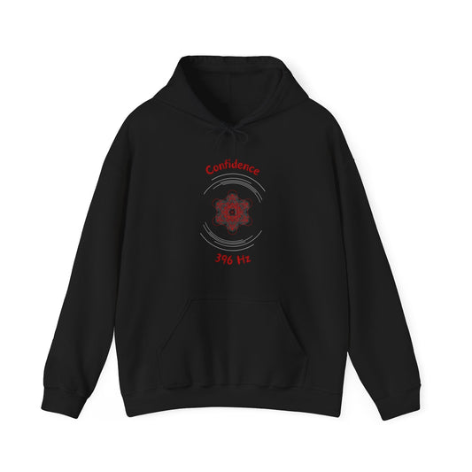 396 Hz Confidence (C1) Hoodie (Original Series - Crystal)