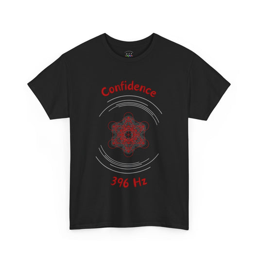 396 Hz Confidence (C1) T-Shirt (Original Series - Crystal)