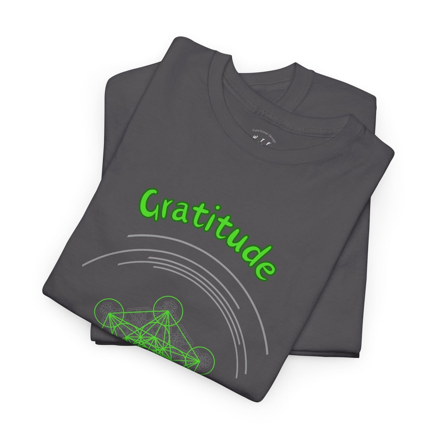 528 Hz Gratitude (C1) T-Shirt (Original Series - Crystal)