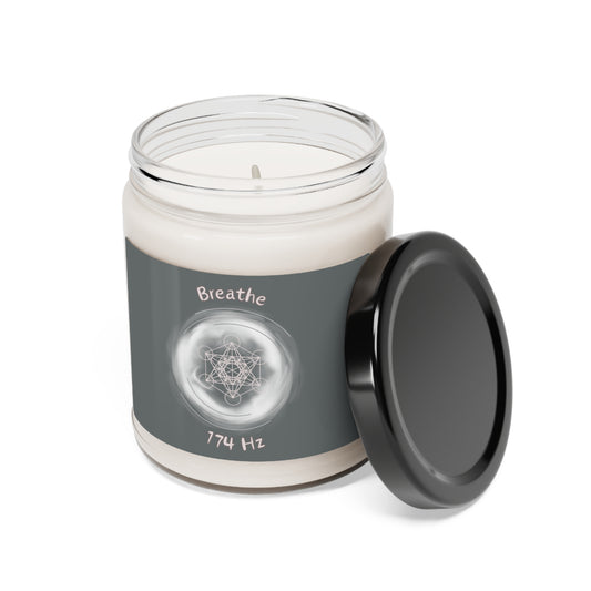 174 Hz Breathe (O1) Scented Soy Candle