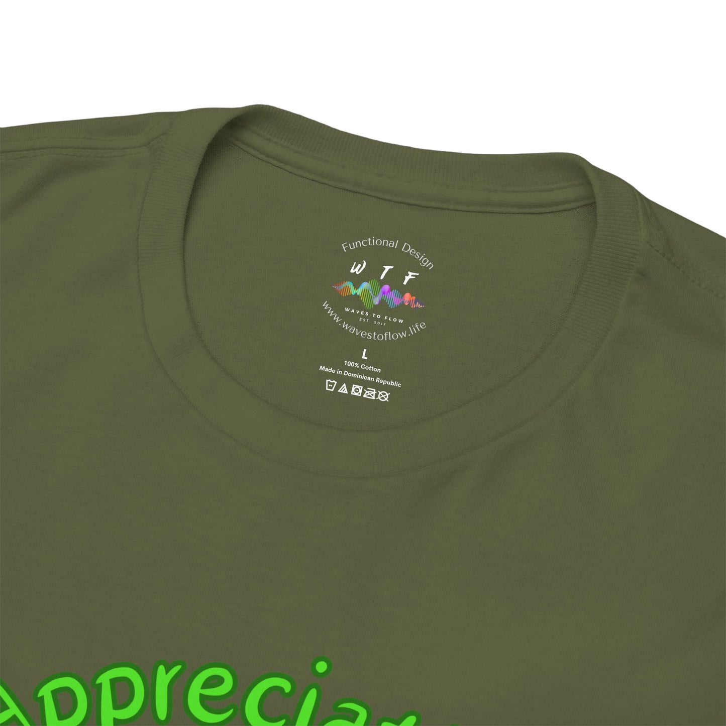 528 Hz Appreciation (C1) T-Shirt (Original Series - Crystal)