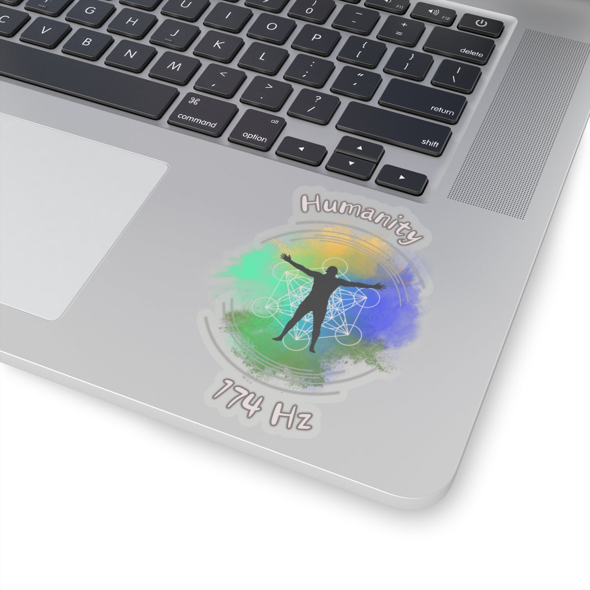 174 Hz Humanity (O2) Stickers