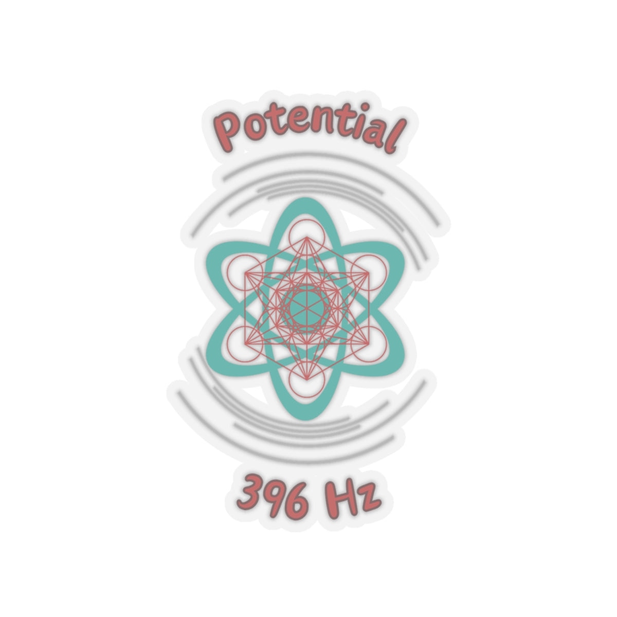 396 Hz Potential (O1) Stickers