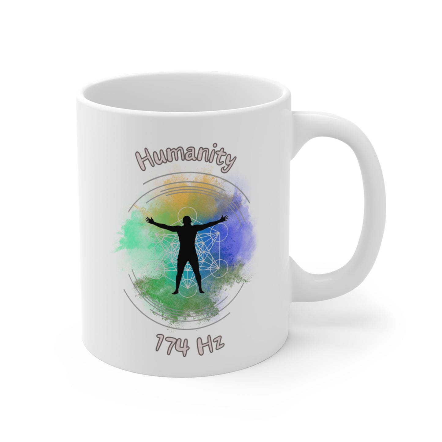 174 Hz Humanity (O2) Mug