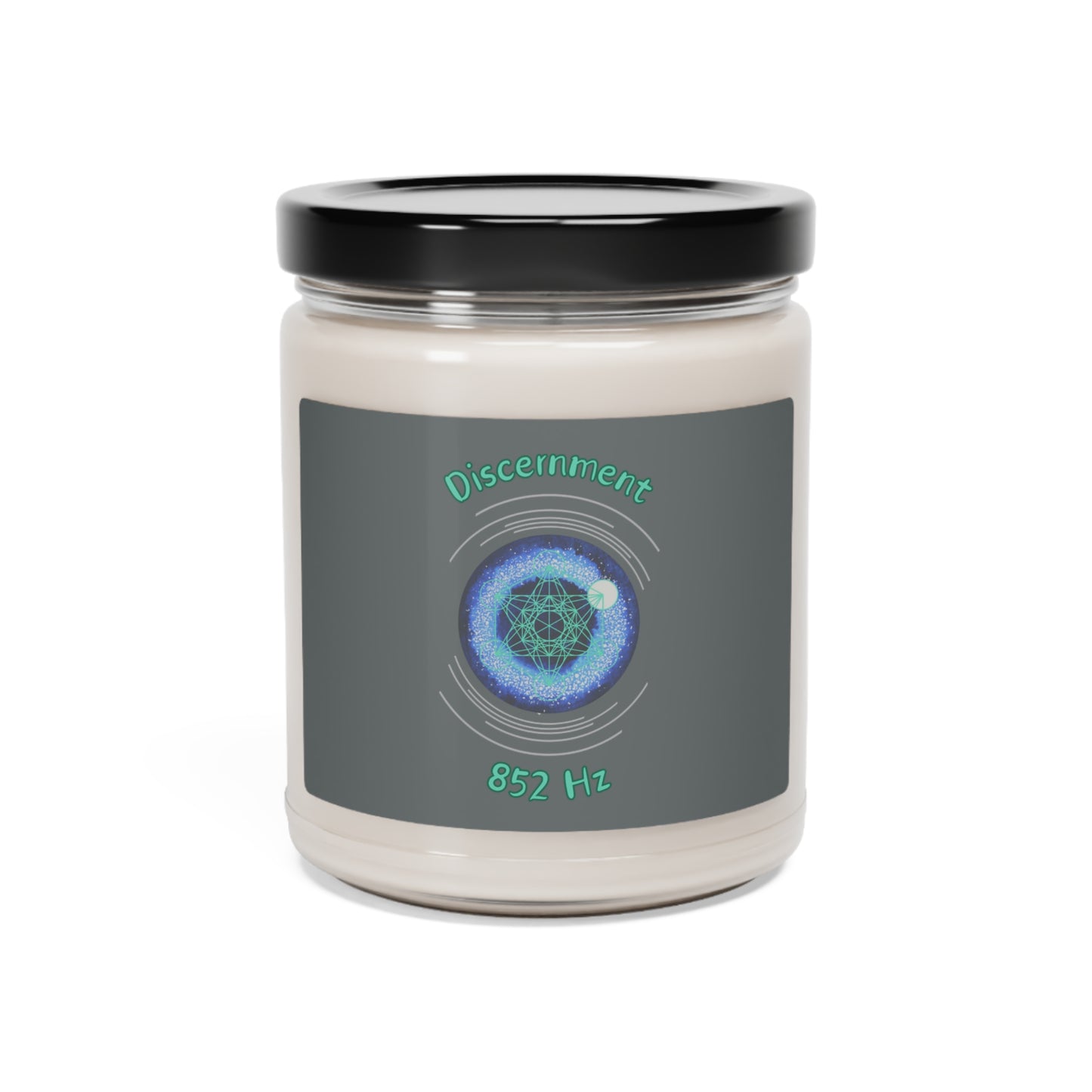 852 Hz Discernment (O1) Scented Soy Candle, 9oz