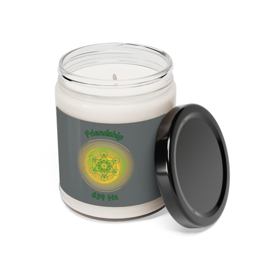 639 Hz Friendship (O1) Scented Soy Candle, 9oz