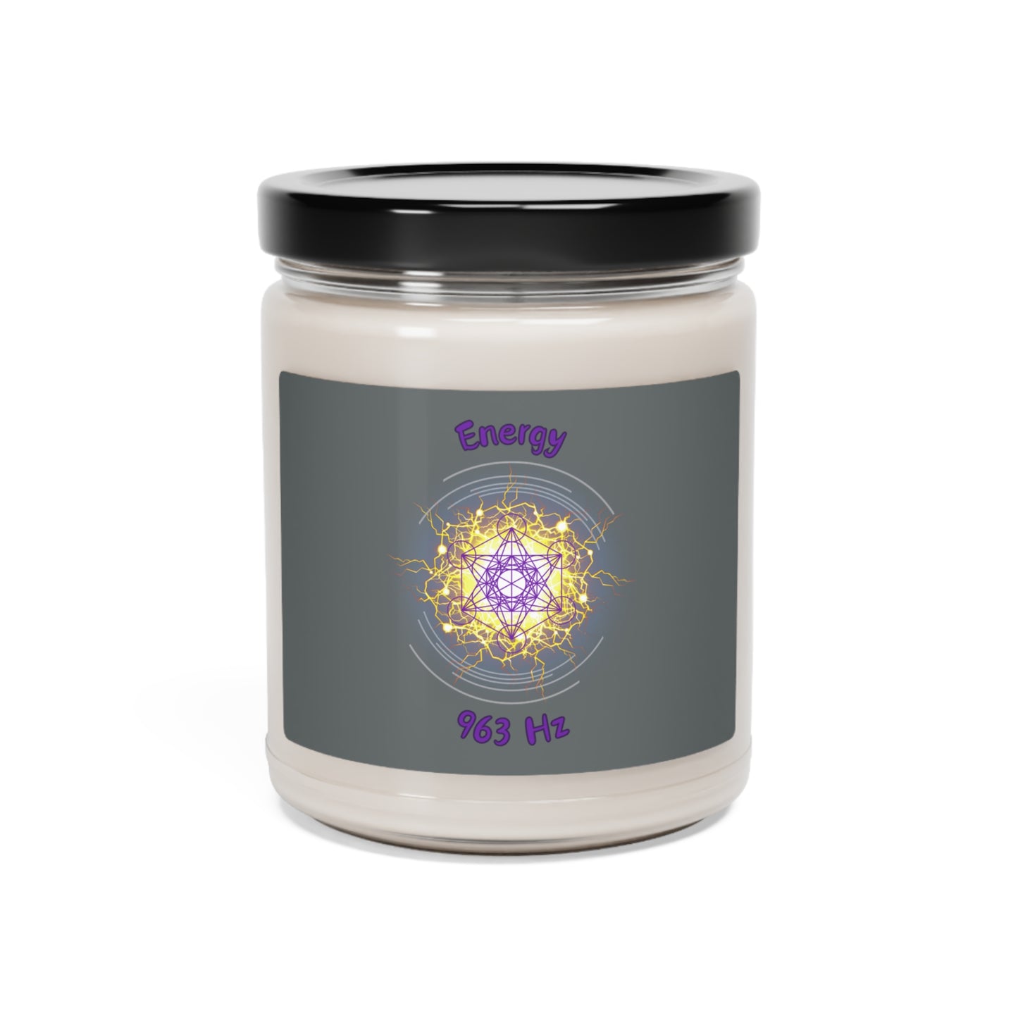 963 Hz Energy (O3) Scented Soy Candle, 9oz