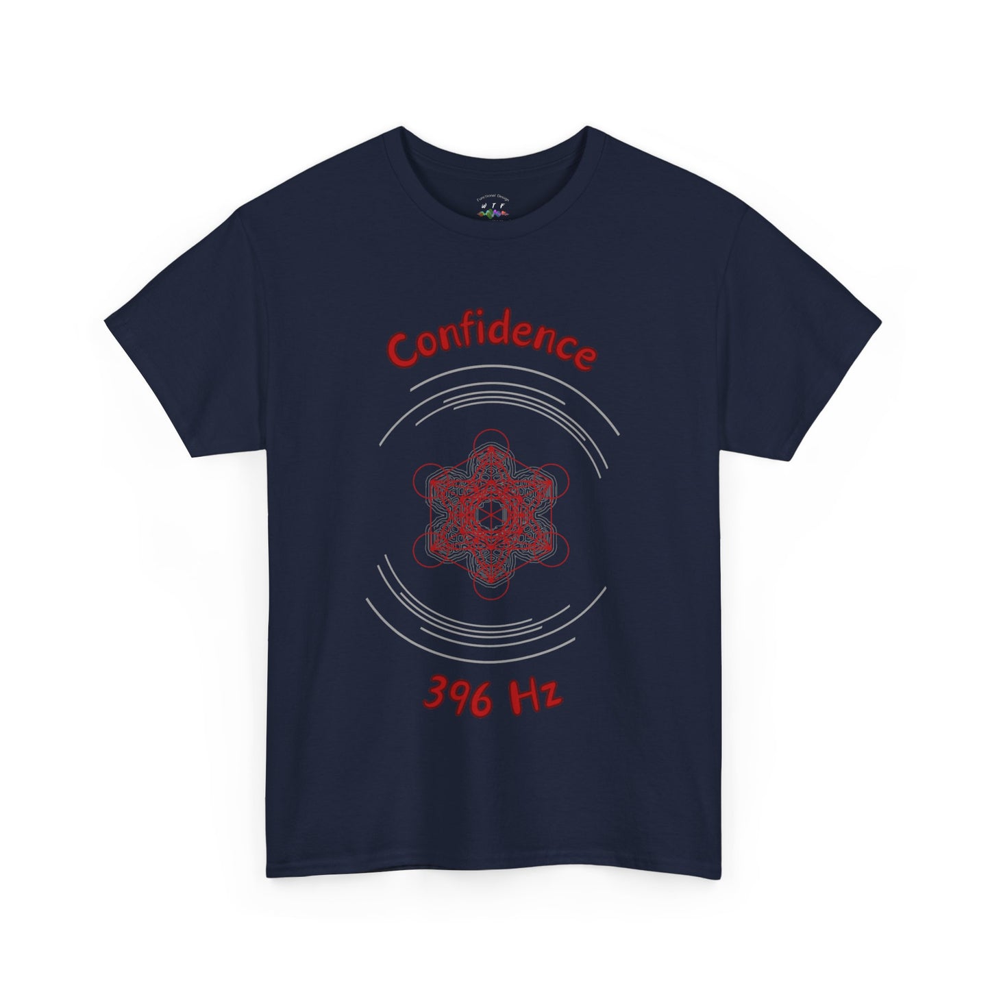 396 Hz Confidence (C1) T-Shirt (Original Series - Crystal)