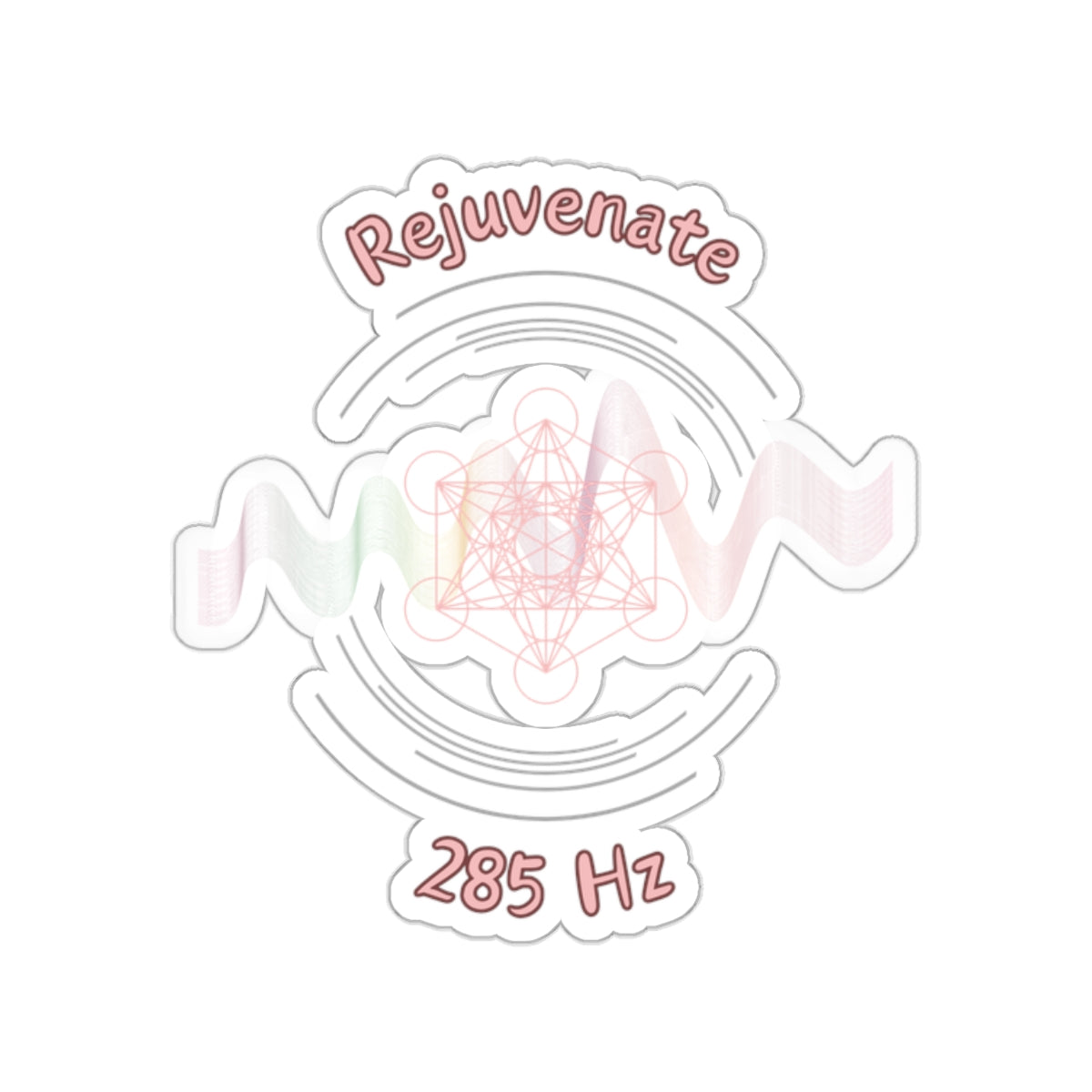 285 Hz Rejuvenate (W1) Stickers