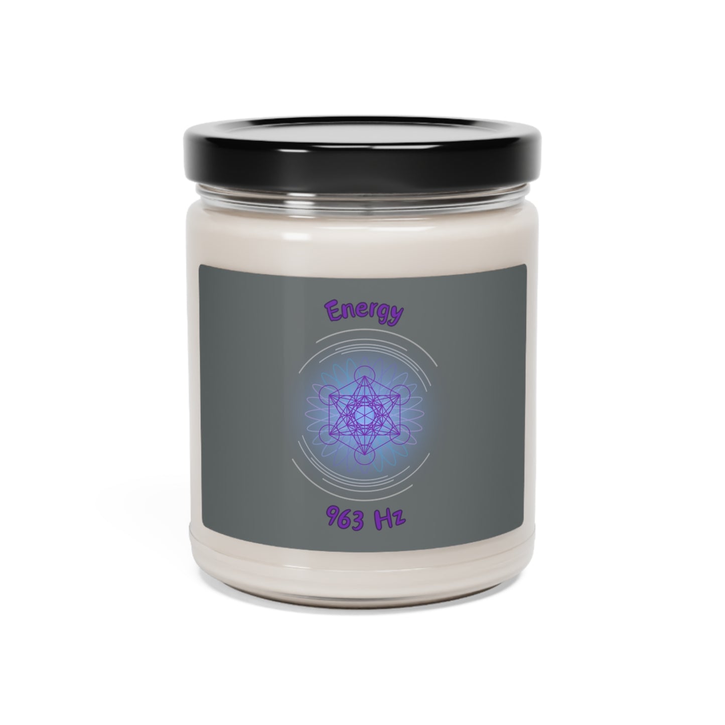 963 Hz Energy (O1) Scented Soy Candle, 9oz