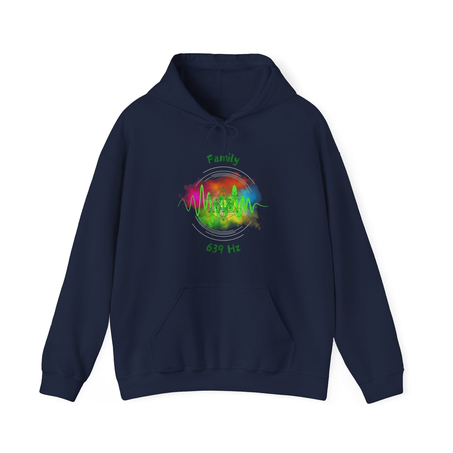 639 Hz Family (W1) Hoodie