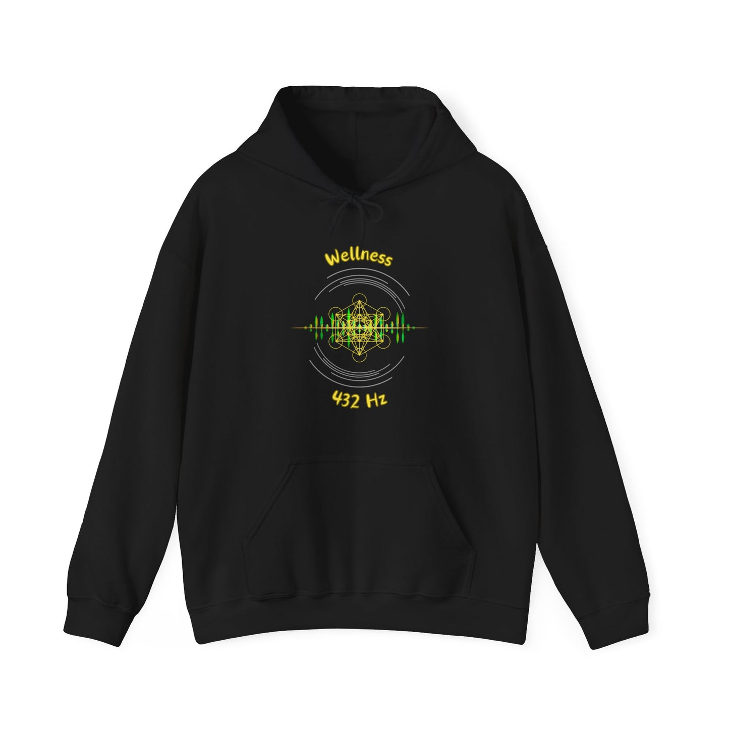 432 Hz Wellness (W1) Hoodie