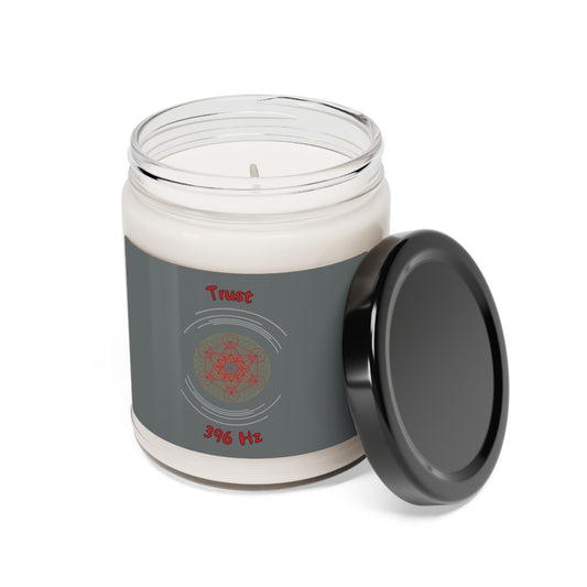 396 Hz Trust (O1) Scented Soy Candle, 9oz