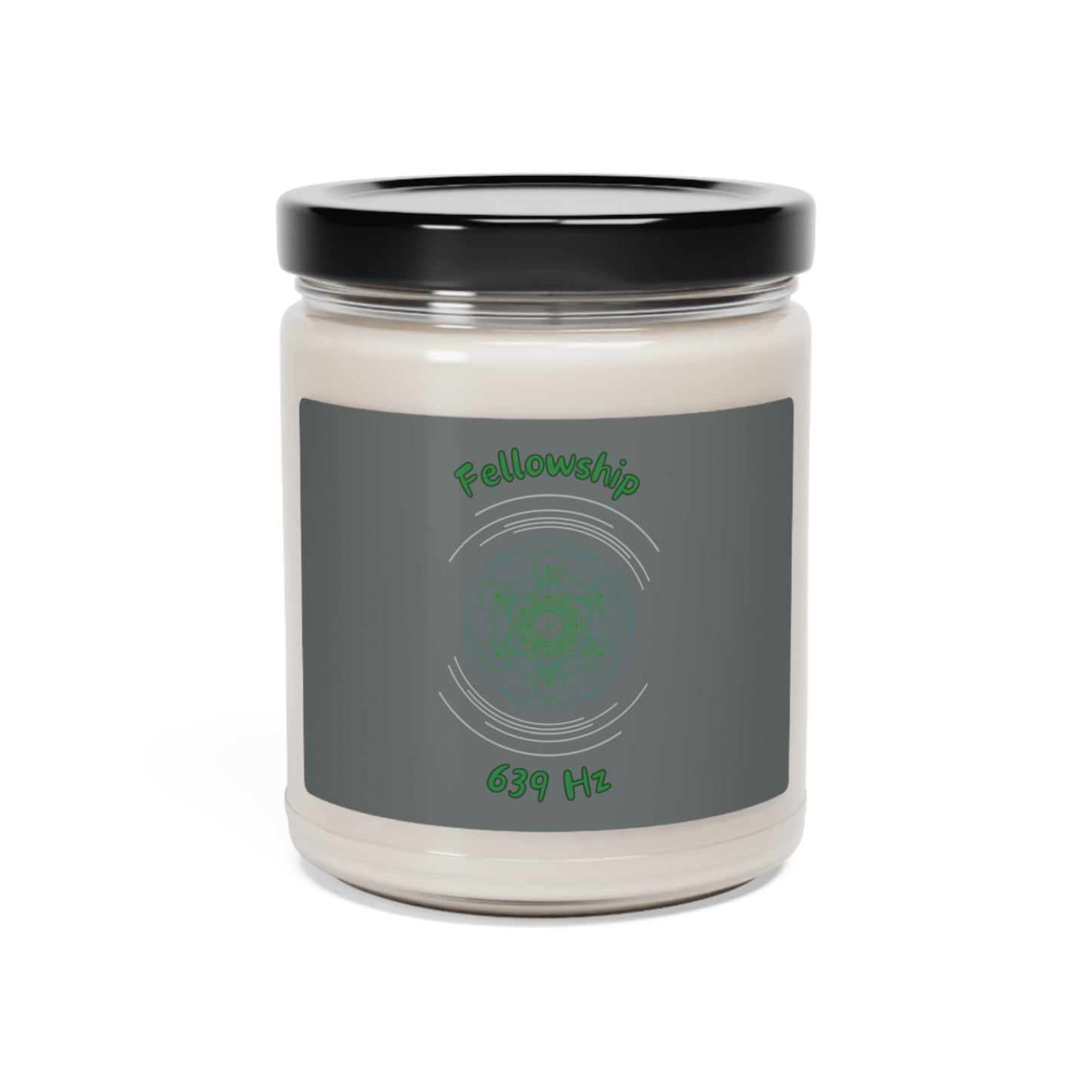 639 Hz Fellowship (O1) Scented Soy Candle, 9oz