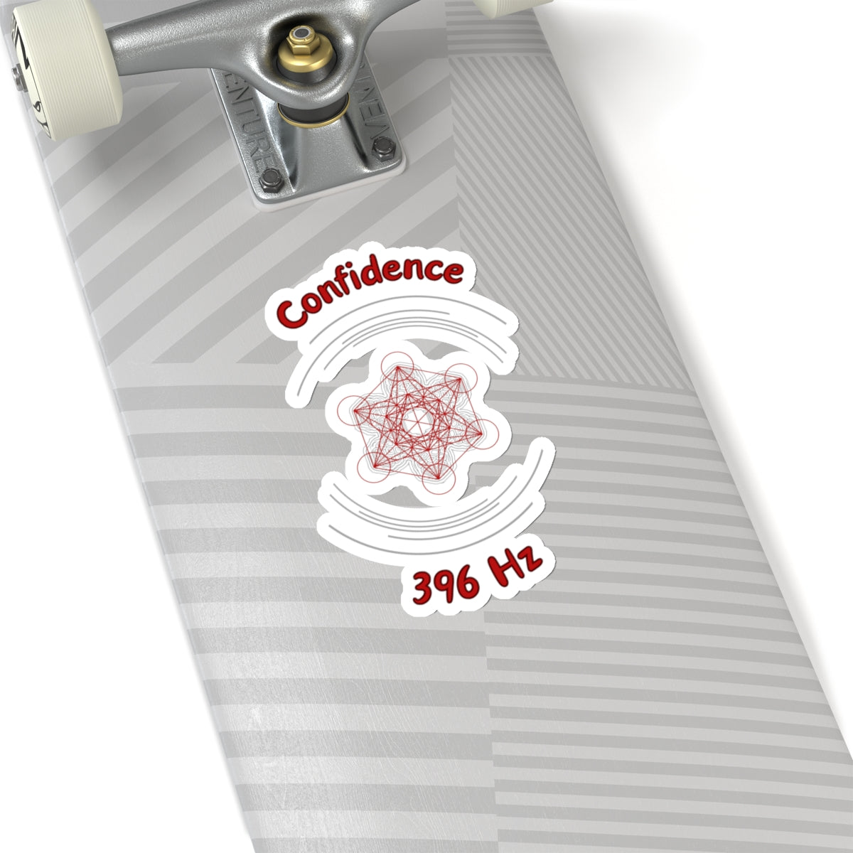 396 Hz Confidence (C1) Stickers (Original Series - Crystal)