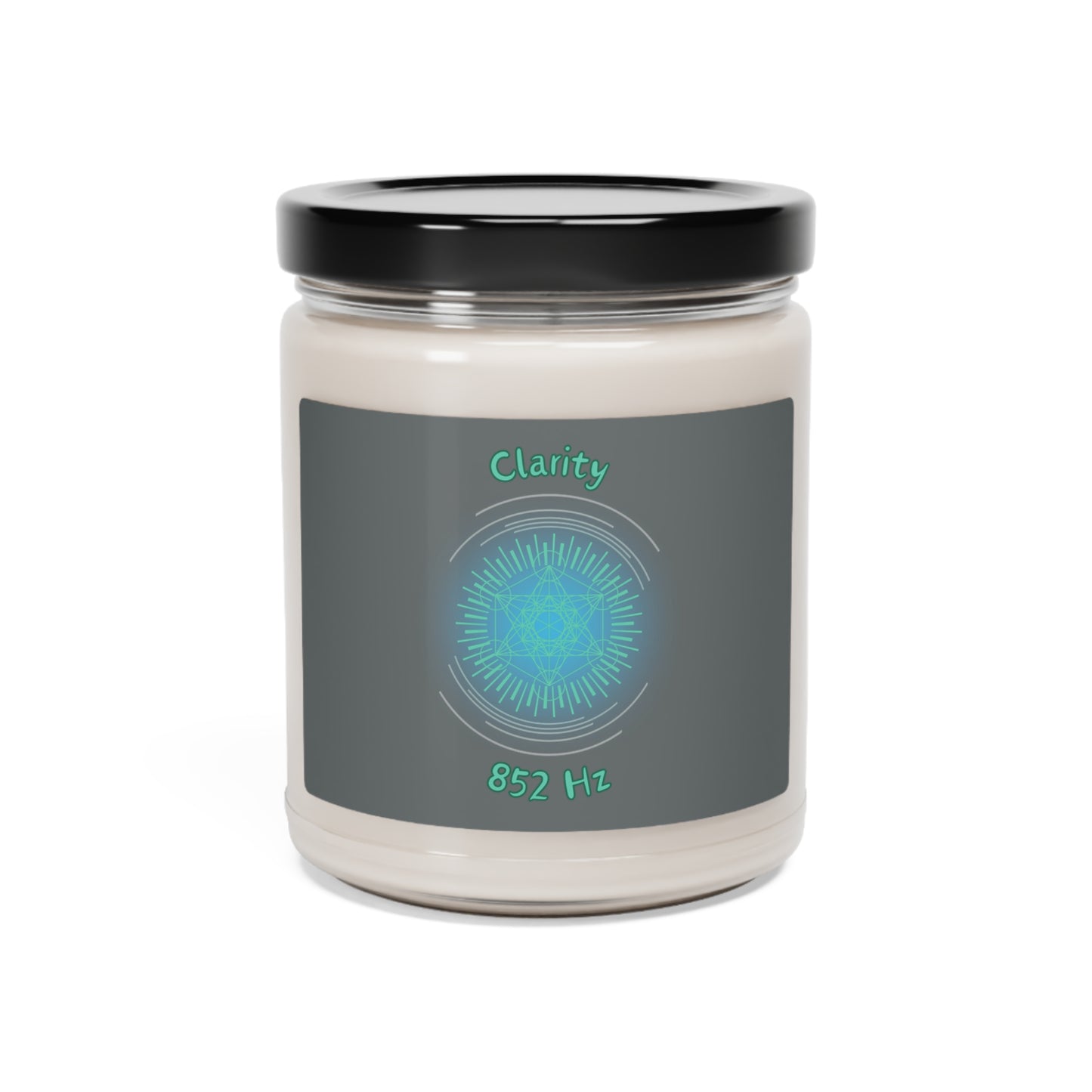 852 Hz Clarity (W1) Scented Soy Candle, 9oz