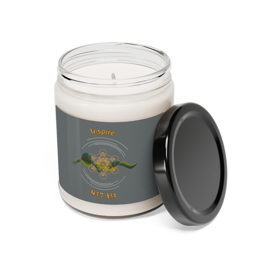 417 Hz Inspire (W1) Scented Soy Candle, 9oz