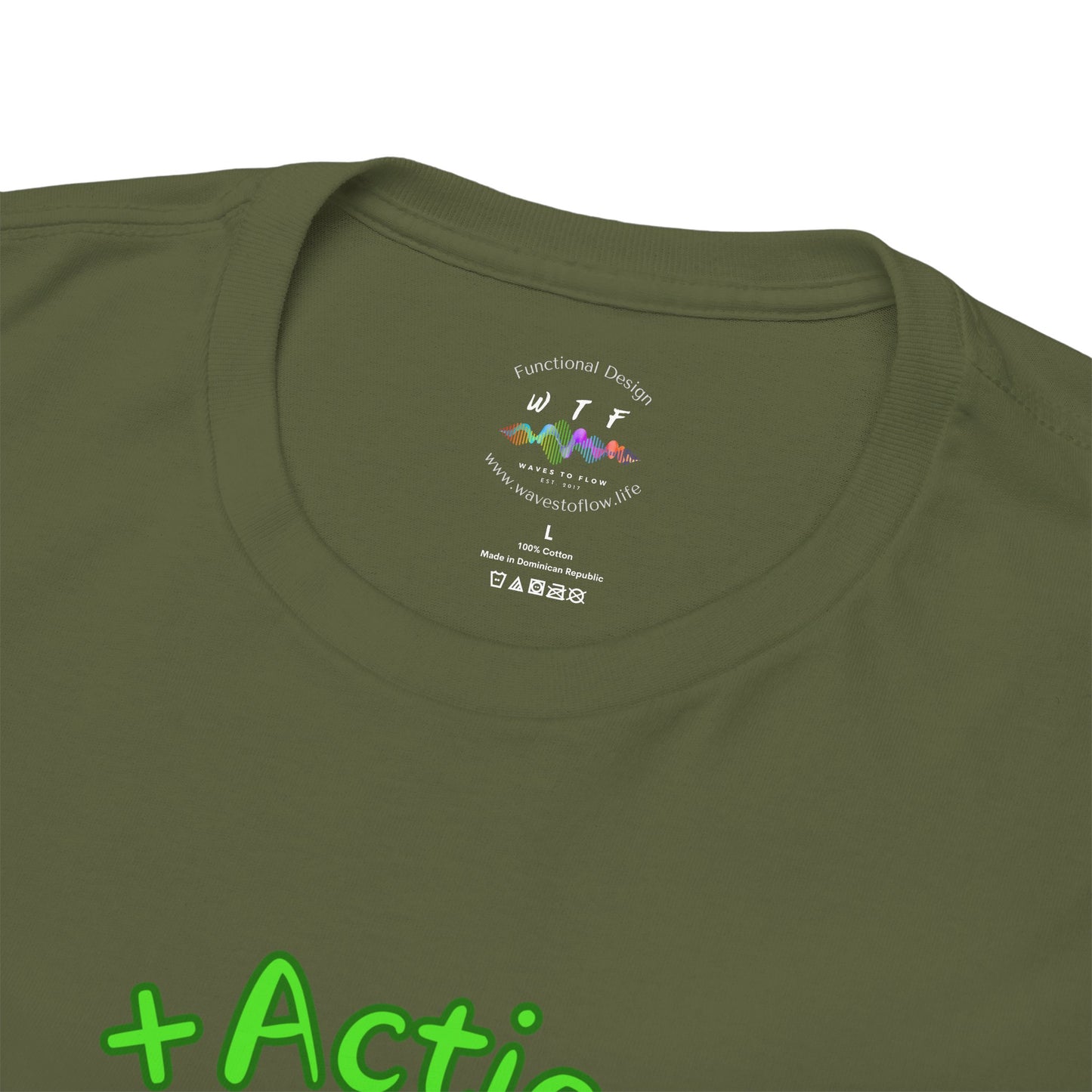 528 Hz +Action (W1) T-Shirt