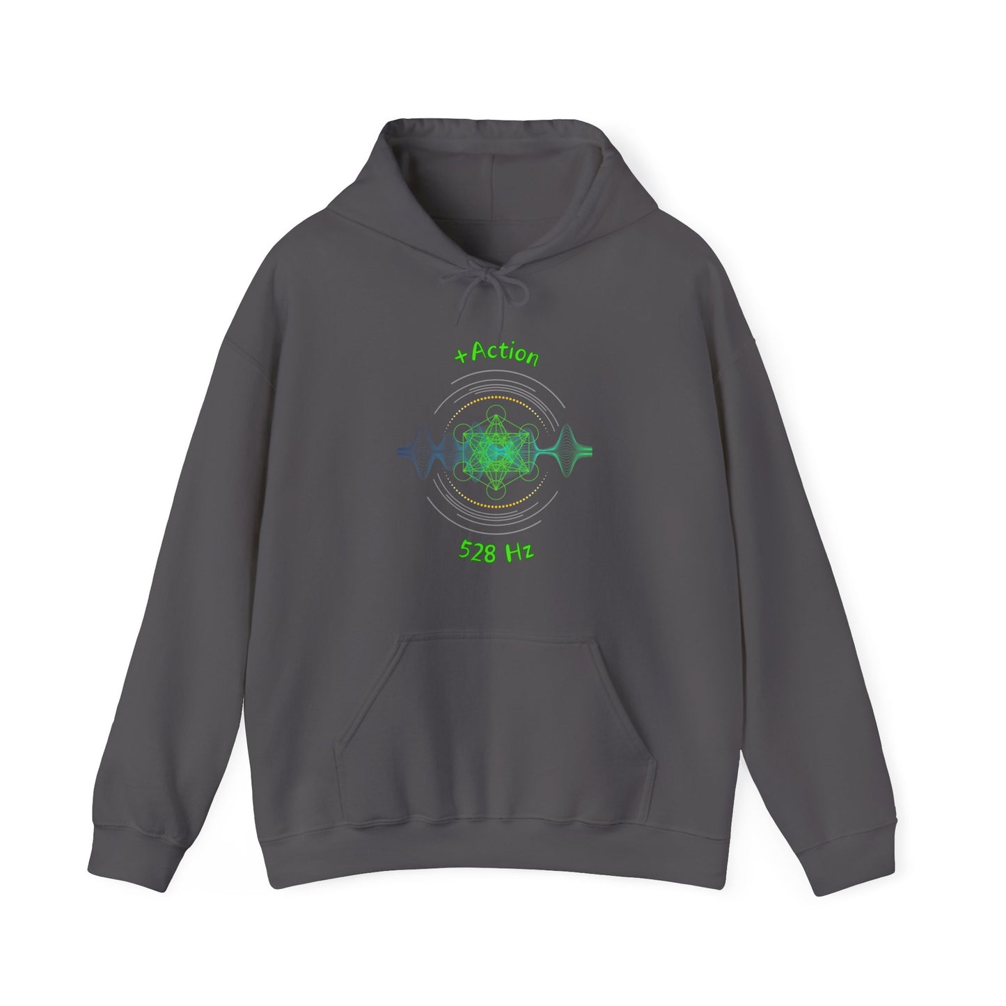 528 Hz +Action (W1) Hoodie