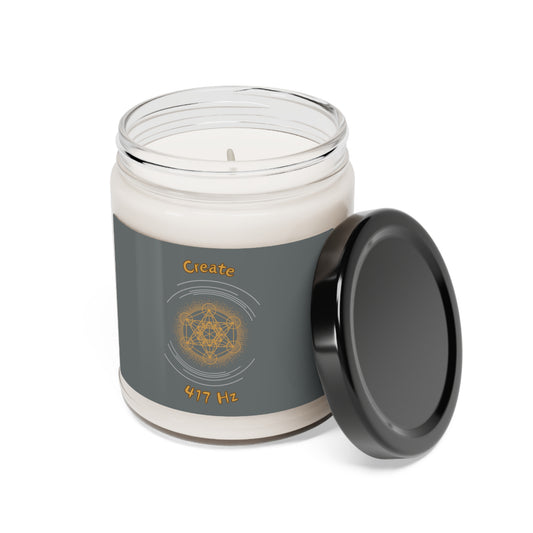 417 Hz Create (O1) Scented Soy Candle, 9oz