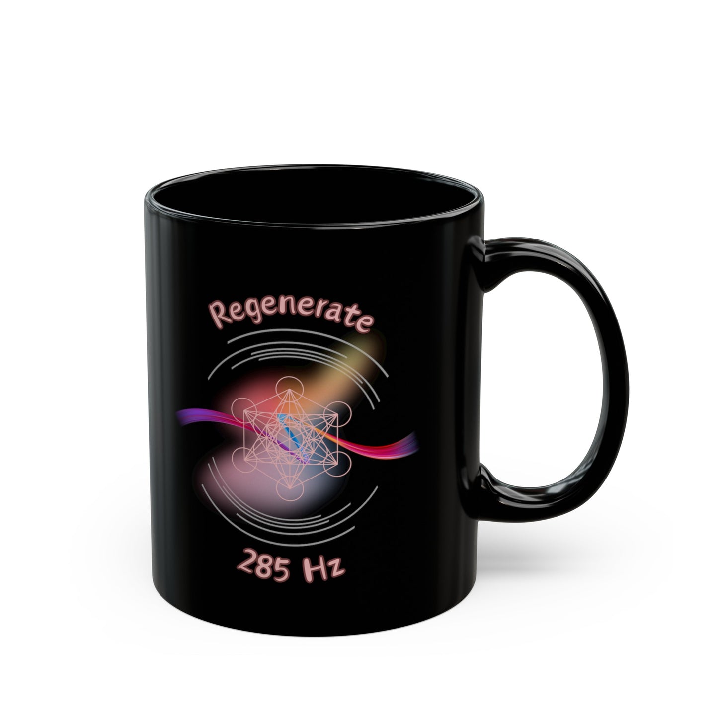 285 Hz Regenerate (W1) Black Mug