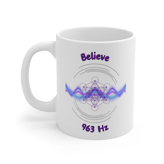 963 Hz Believe (W1) Mug