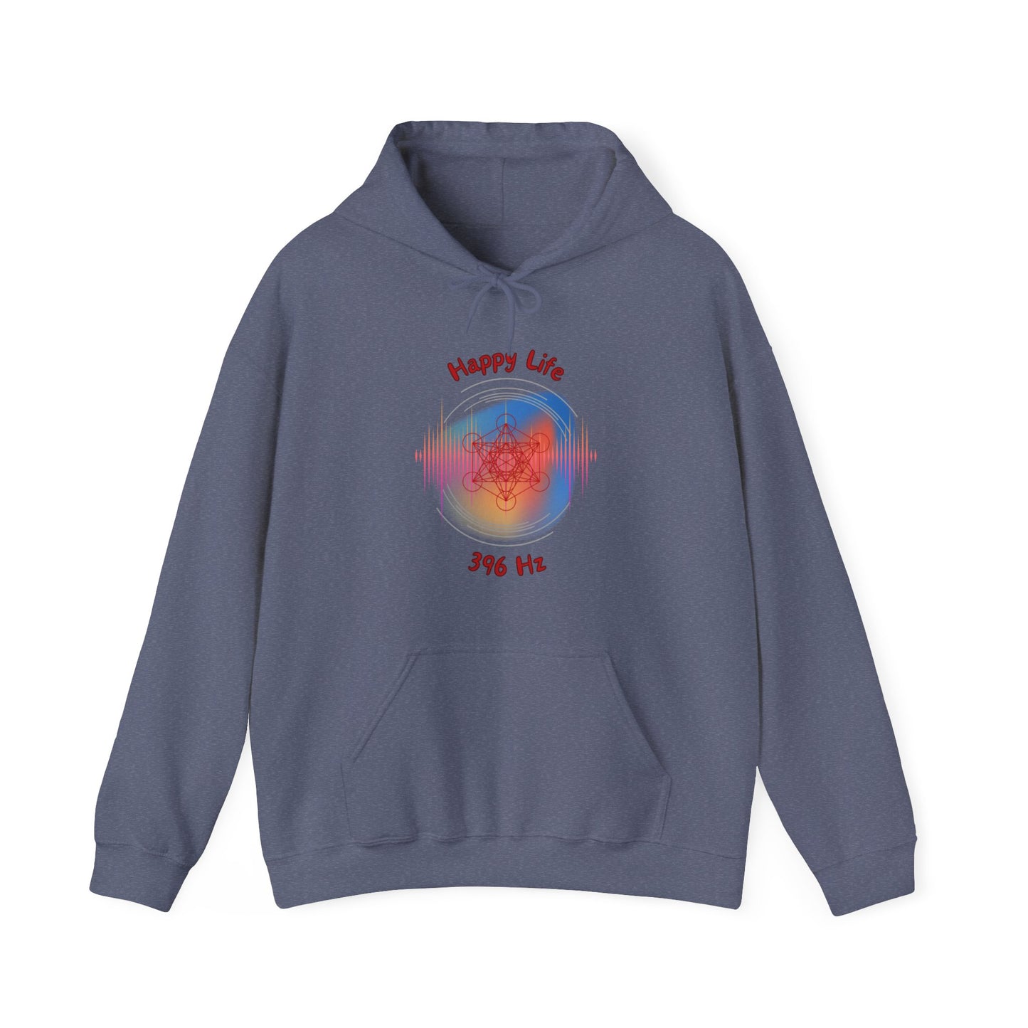 396 Hz Happy Life (W1) Hoodie