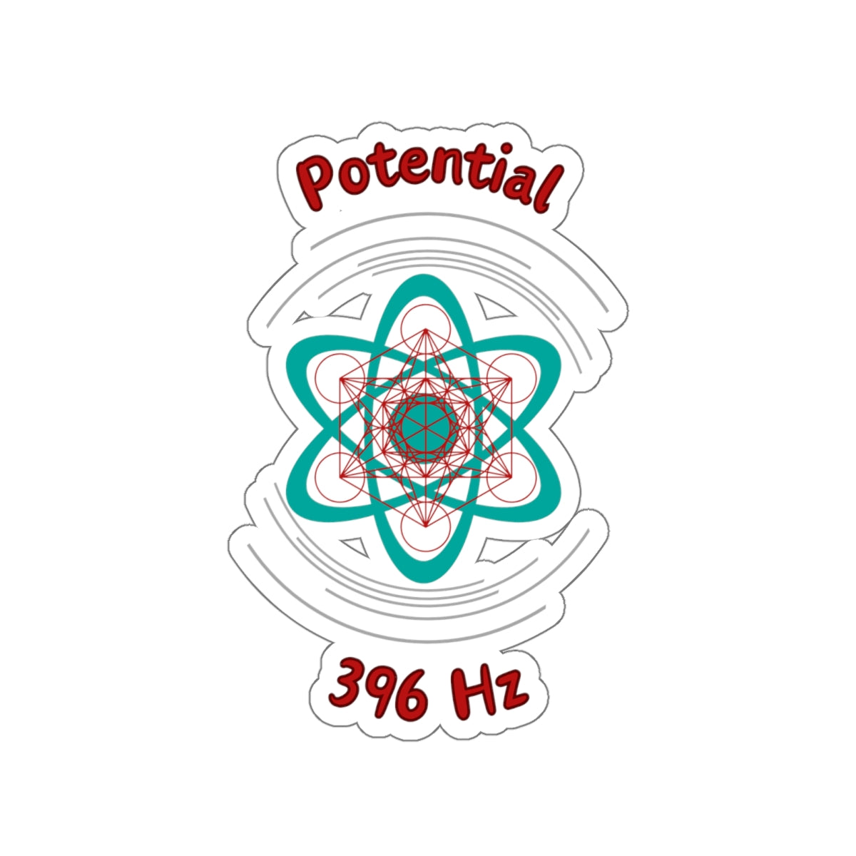 396 Hz Potential (O1) Stickers