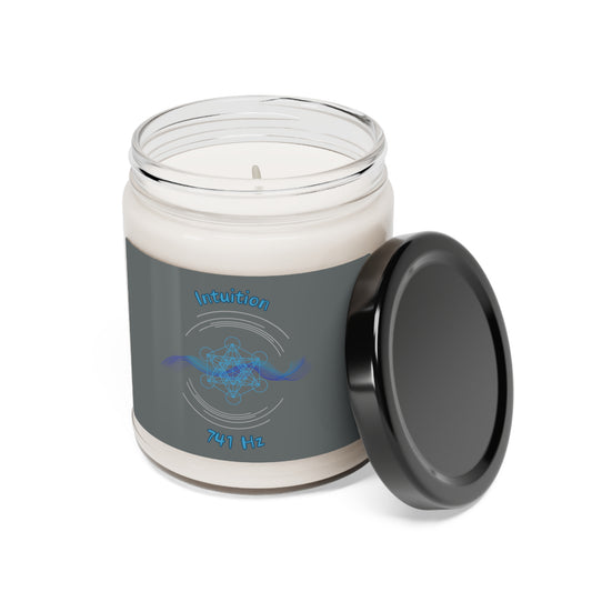 741 Hz Intuition (W1) Scented Soy Candle, 9oz