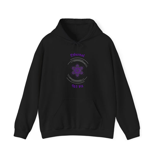 963 Hz Ethereal (C1) Hoodie (Original Series - Crystal)