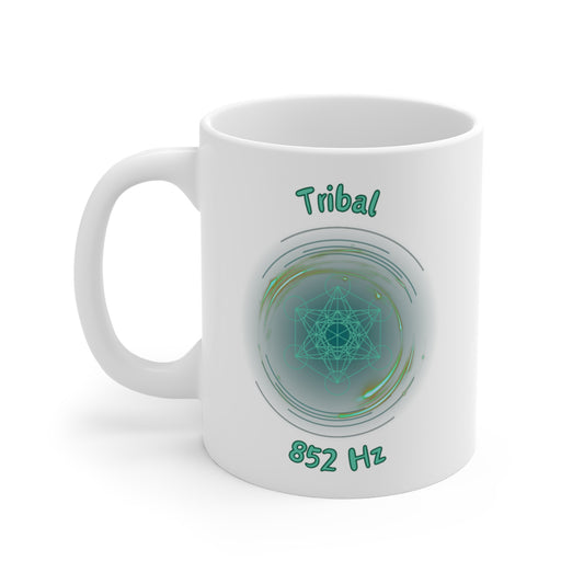 852 Hz Tribal (O1) Mug