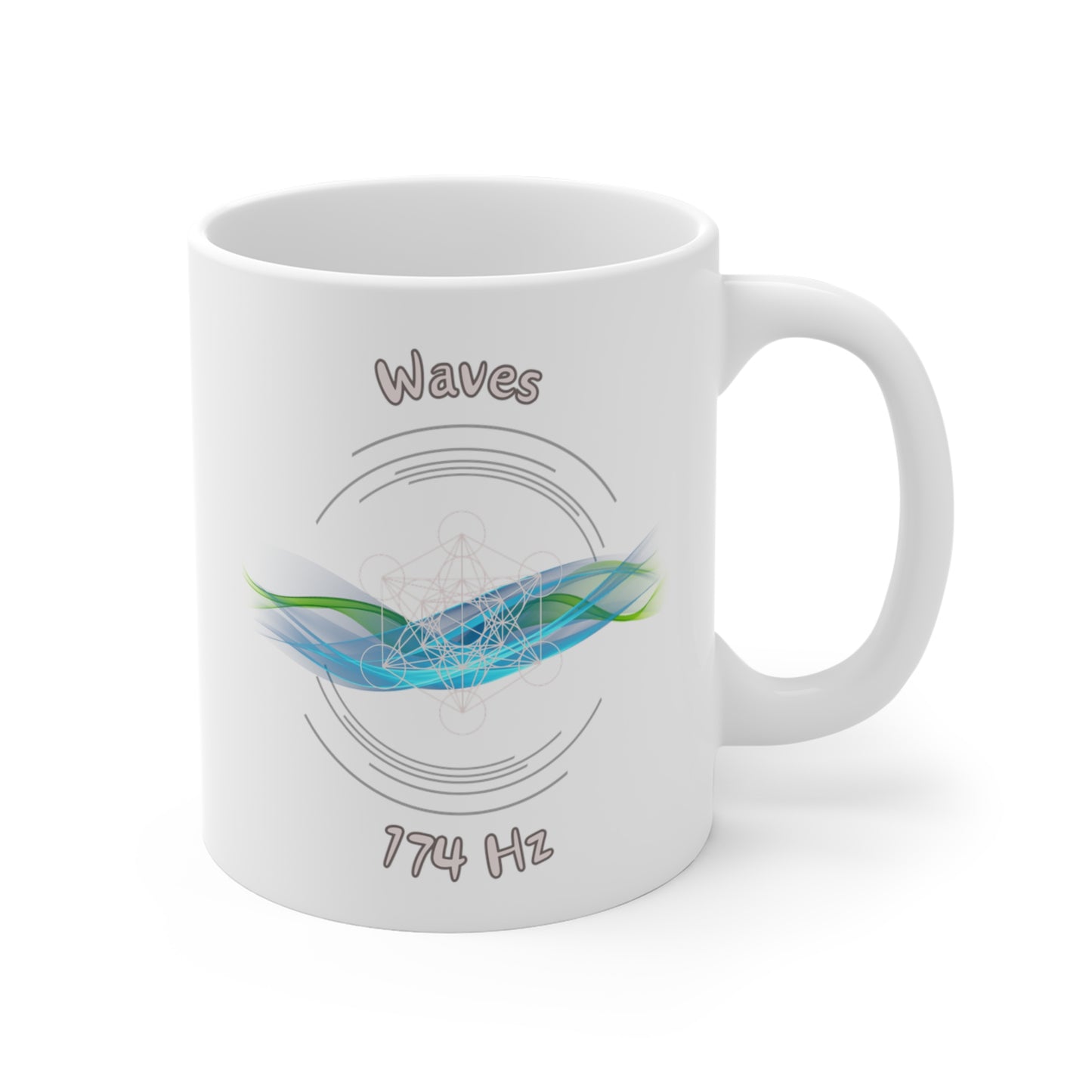 174 Hz Waves (W1) Mug