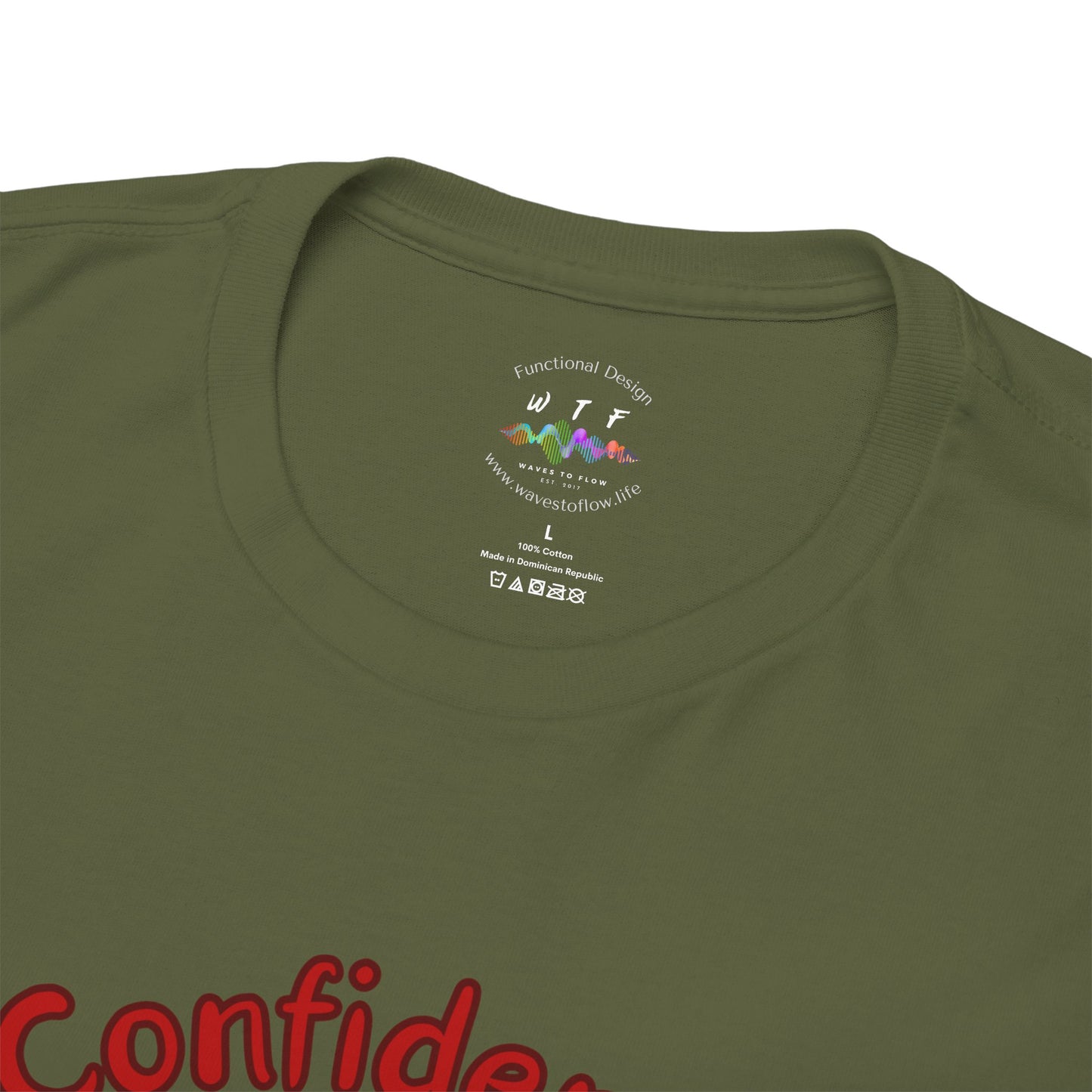 396 Hz Confidence (C1) T-Shirt (Original Series - Crystal)