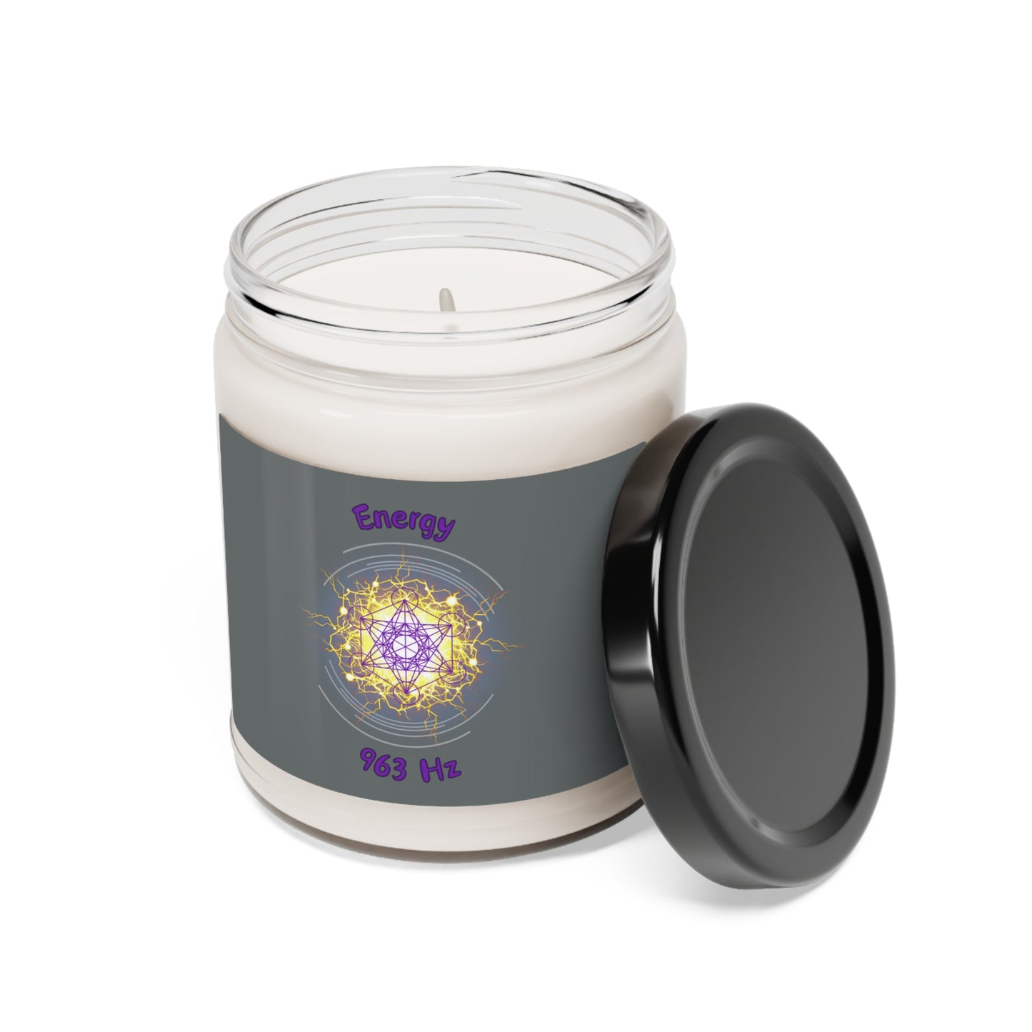 963 Hz Energy (O3) Scented Soy Candle, 9oz