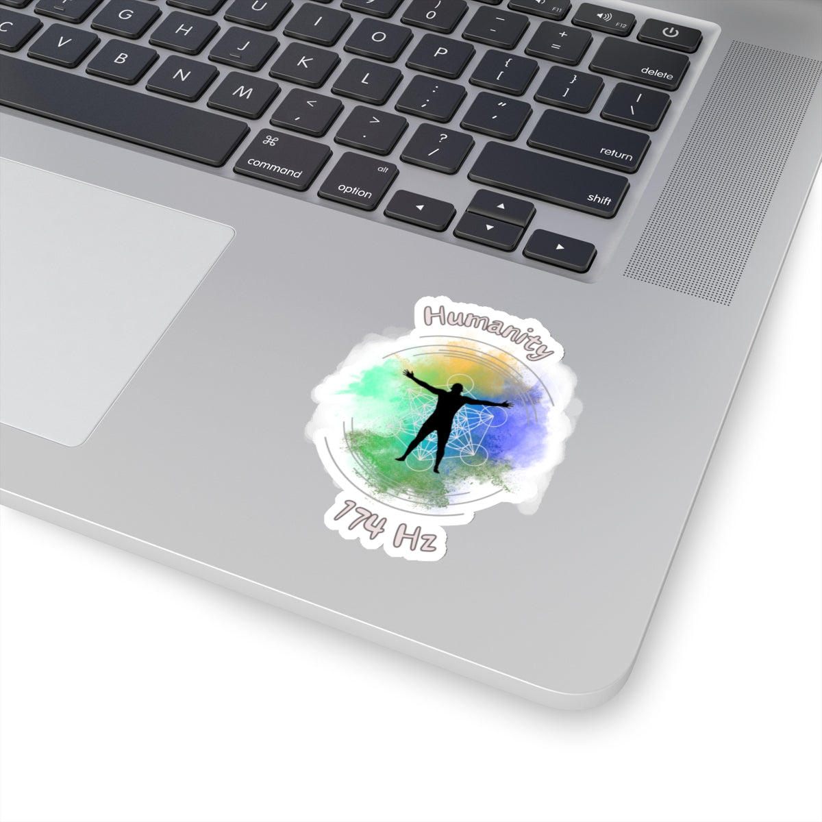 174 Hz Humanity (O2) Stickers