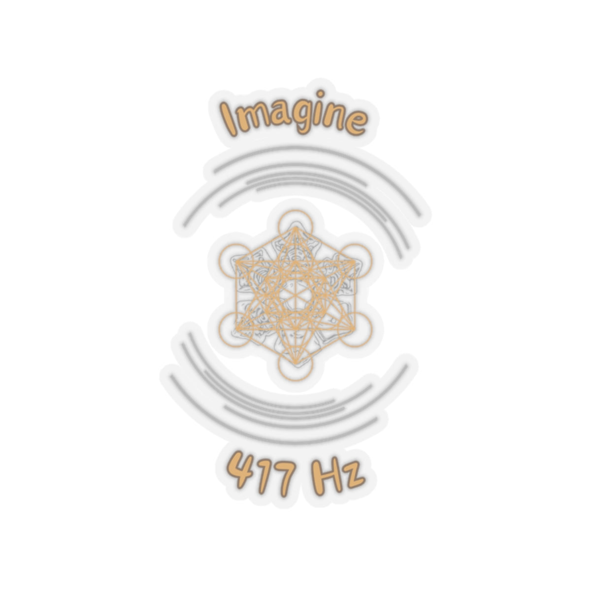 417 Hz Imagine (C1) Stickers (Original Series - Crystal)