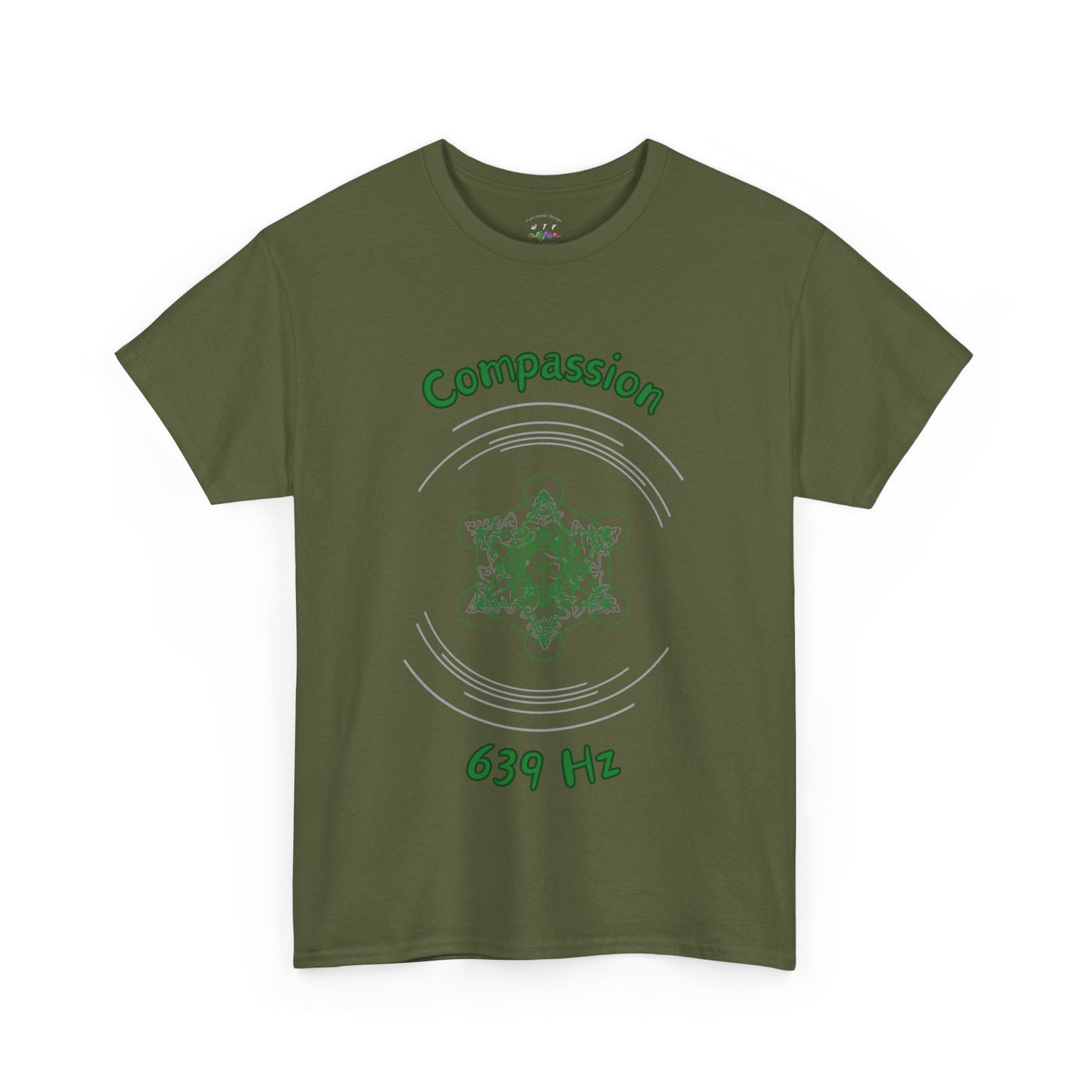 639 Hz Compassion (C1) T-Shirt (Original Series - Crystal)