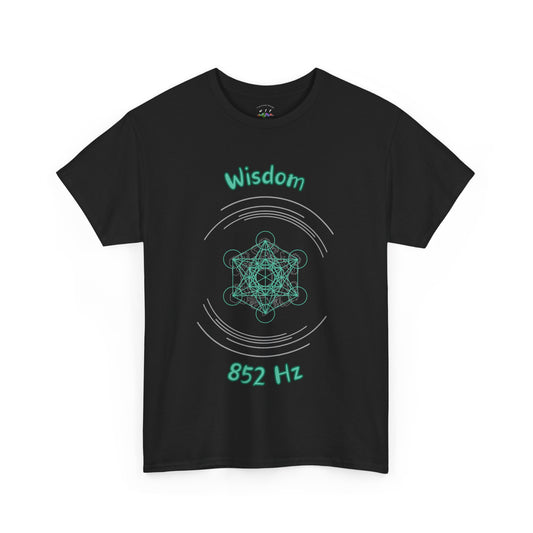 852 Hz Wisdom (C1) T-Shirt (Original Series - Crystal)